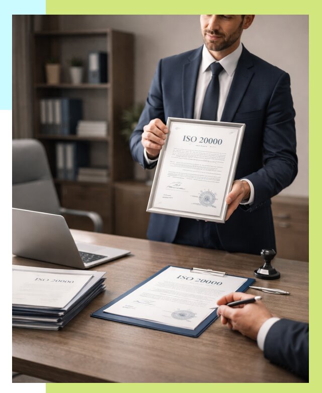 Сертификат ISO 20000 в Белогорске под ключ от 122424 р., Алешин-Бгк