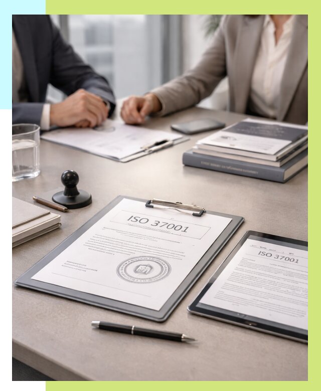 Сертификат ISO 37001 в Белогорске оформить от 122424 р. Алешин-Бгк
